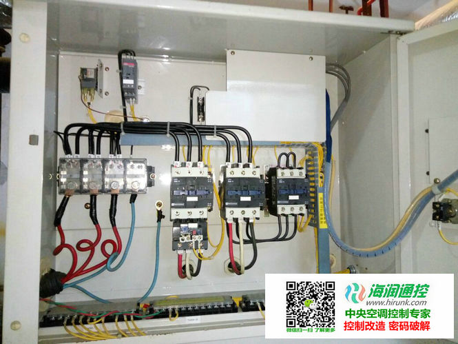 大金CUW单螺杆水冷式冷水机组原厂操控柜内部图 大金CUW单螺杆水冷式冷水机组原厂操控柜内部图